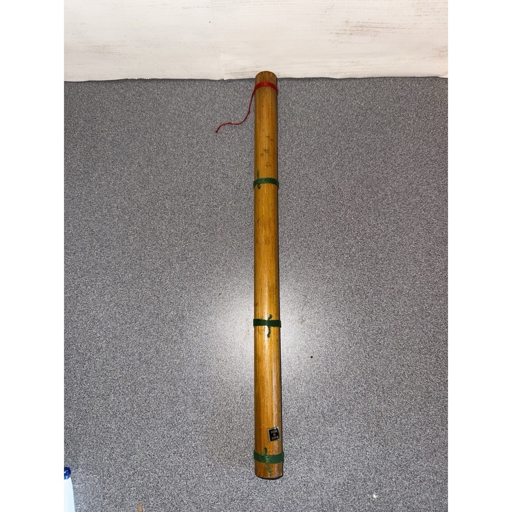 Vintage Rain stick Made In India .‎ Green  Thread Band , Healing Meditative